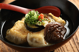 名物おかだ揚げ出汁豆腐 名物おかだ揚げ出汁豆腐